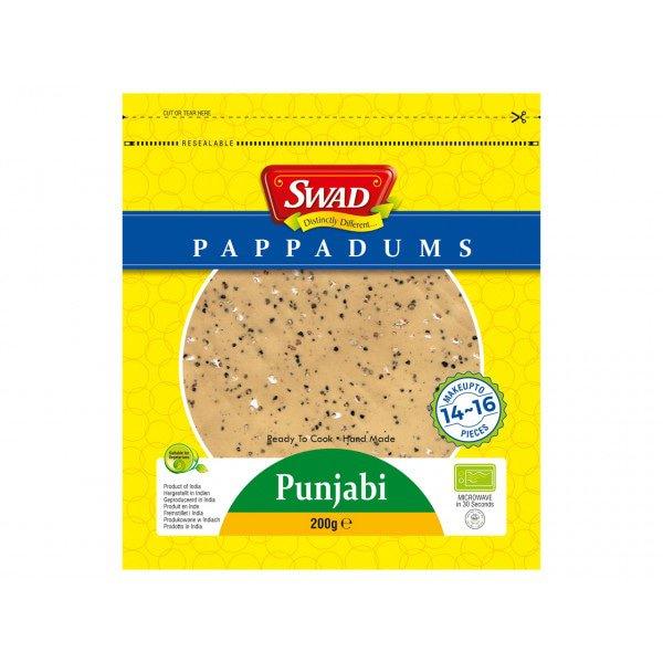 Papad, Punjabi, musta pipraga, Swad, 200g