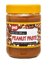 Maapähklipasta 100%, PCD, 500g