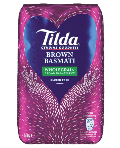 Tilda pruun basmati riis, 500g