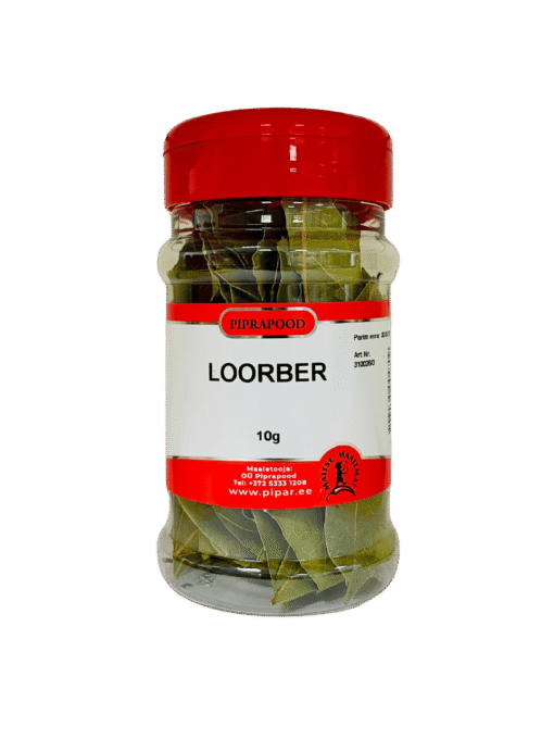 Kuivatatud loorberilehed, 10g