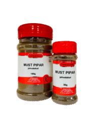 Must pipar, jahvatatud