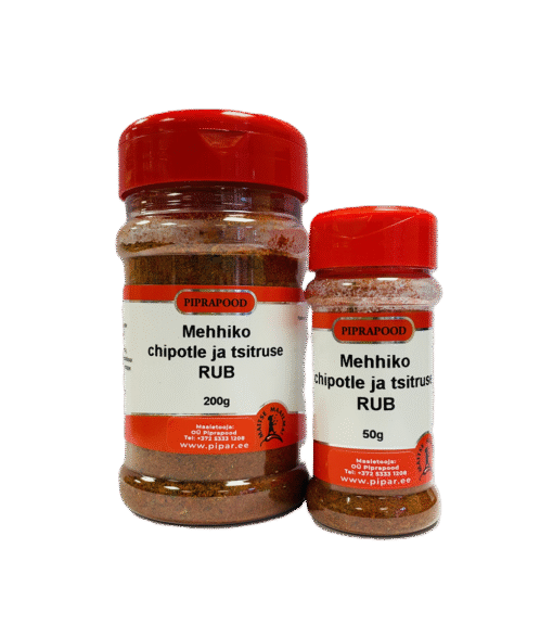 Mehhiko chipotle ja tsitruse RUB (50g, 200g)