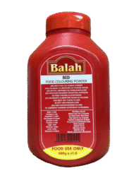 Toiduvärv, punane, 400 g (Balah)